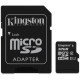 CARTE MEMOIRE MICRO SD/SDHC 64GB KINGSTON