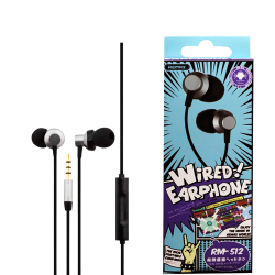 REMAX RM-512 WIRED EARPHONE