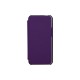 Etui coque folio made in France violet pour iPhone 5/5S