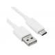 CABLE USB-C BLANC