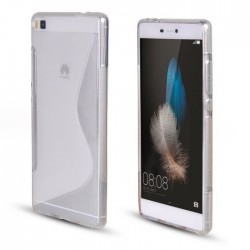SILICONE S HUAWEI MATE 10 BLANC TRANSPARENT