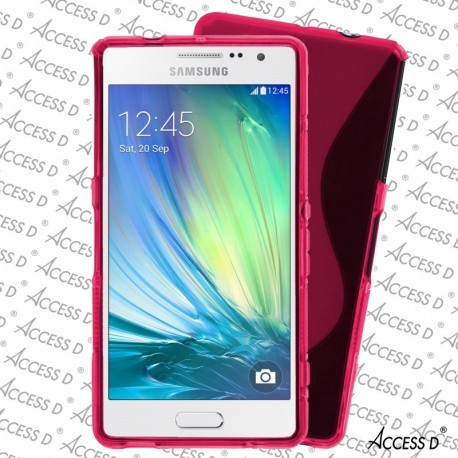 SILICONE S POUR SAMSUNG A8 2018 ROSE