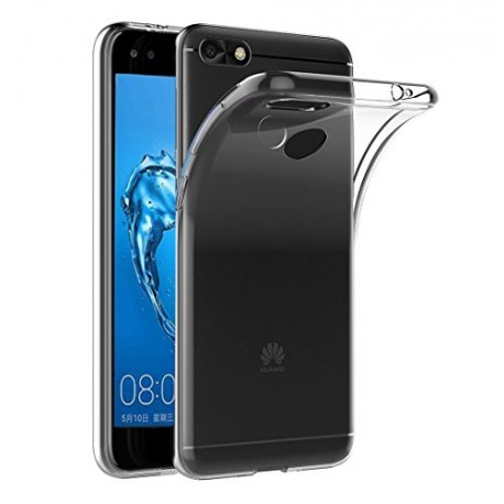 SILICONE HUAWEI Y6 2018 CRISTAL CLEAR TRANSPARENT
