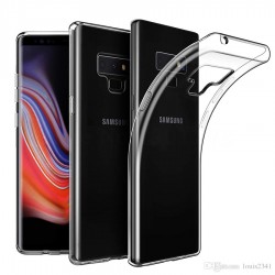 SILICONE POUR SAMSUNG NOTE 9 CLEAR TRANSPARENT