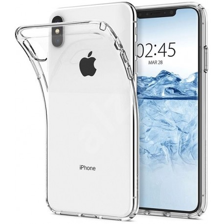 SILICONE IPHONE XS MAX CLEAR TRANSPARENTE