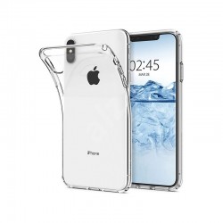 SILICONE IPHONE XR CLEAR TRANSPARENTE
