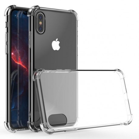 SILICONE IPHONE X/XS RENFORCEE 4 COINS
