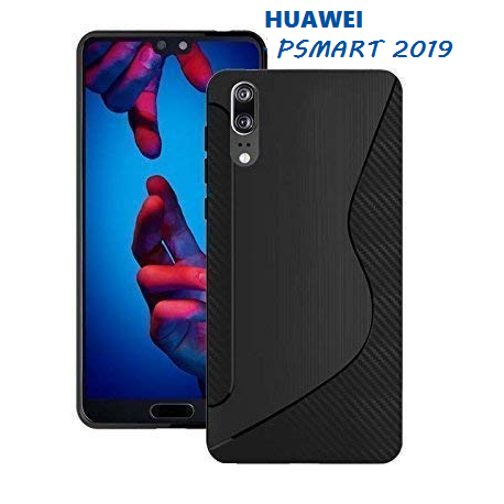 SILICONE S HUAWEI PSMART 2019 NOIRE