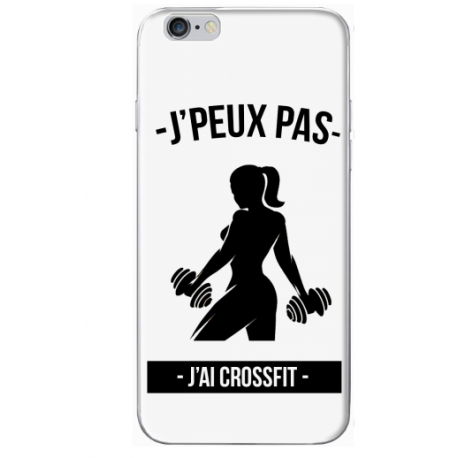 COQUE SILICONE IPHONE 6 ET 6S CROSSFIT